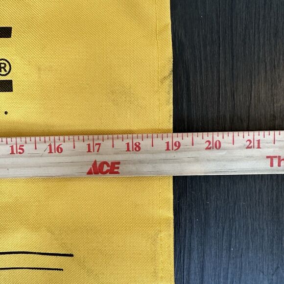 Corral Boots Tote Bag With Handle Canvas Yellow And Brown Western Country Shop - Picture 5 of 7